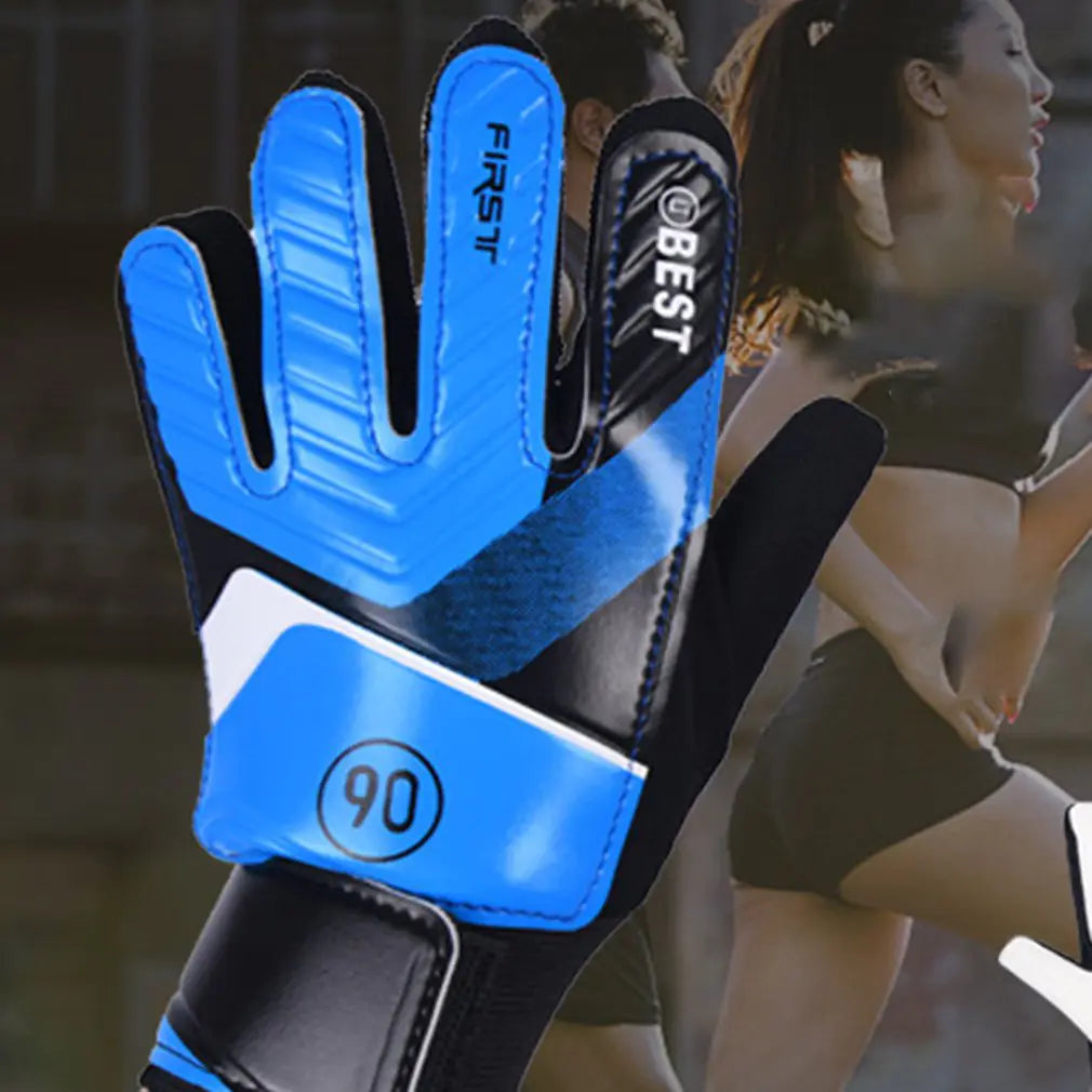 Children's Football Goalkeeper Anti-Slip Latex Gloves